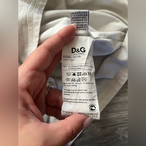 ✨✨HOST PICK✨✨ NWTT D&G tshirt - Picture 5 of 7